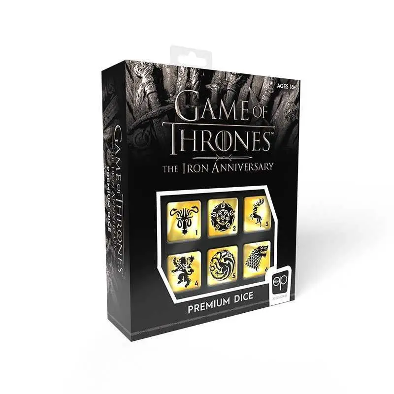 Game of Thrones The Iron Anniversary Premium Dice Set