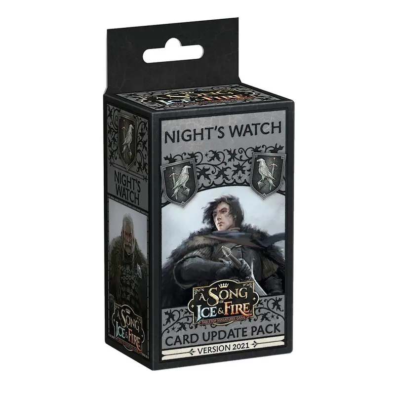 A Song of Ice & Fire Miniatures Game Card Update Pack Night's Watch