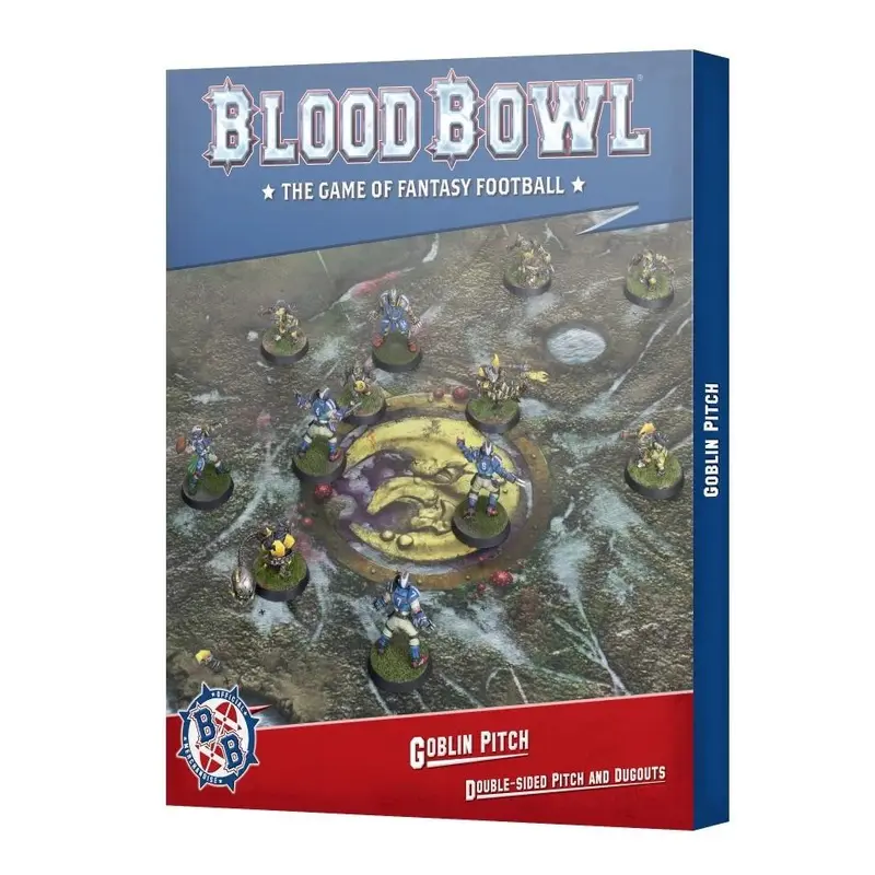Blood Bowl Goblin Pitch & Dugouts