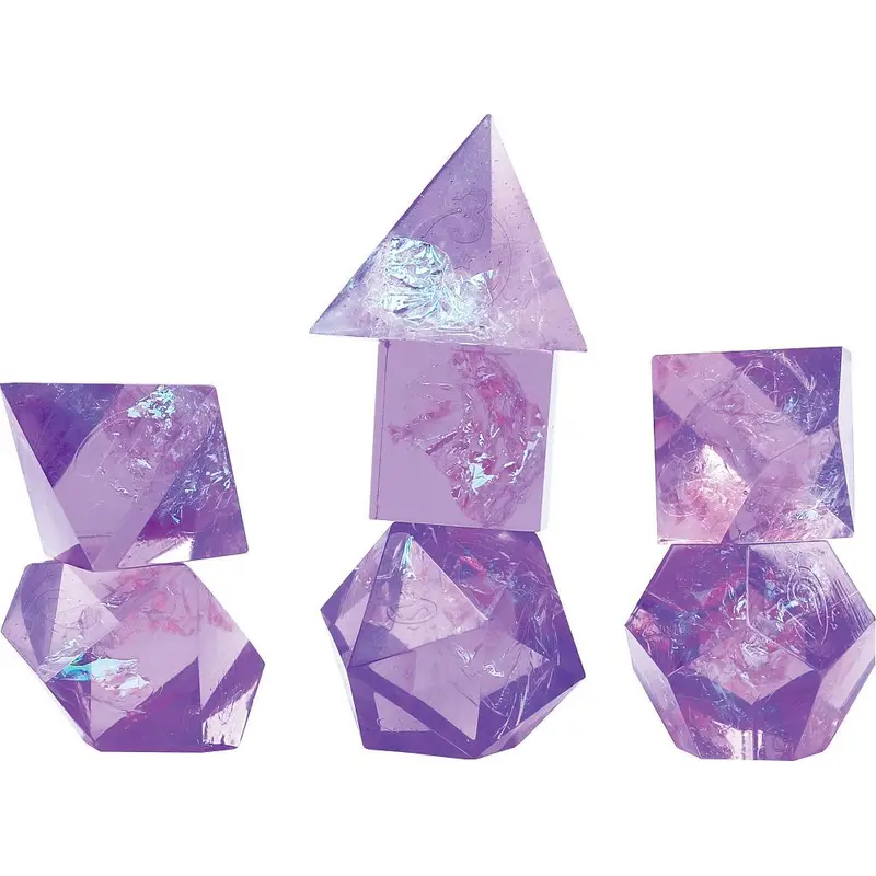 7ct Cloak & Dagger Dice Purple