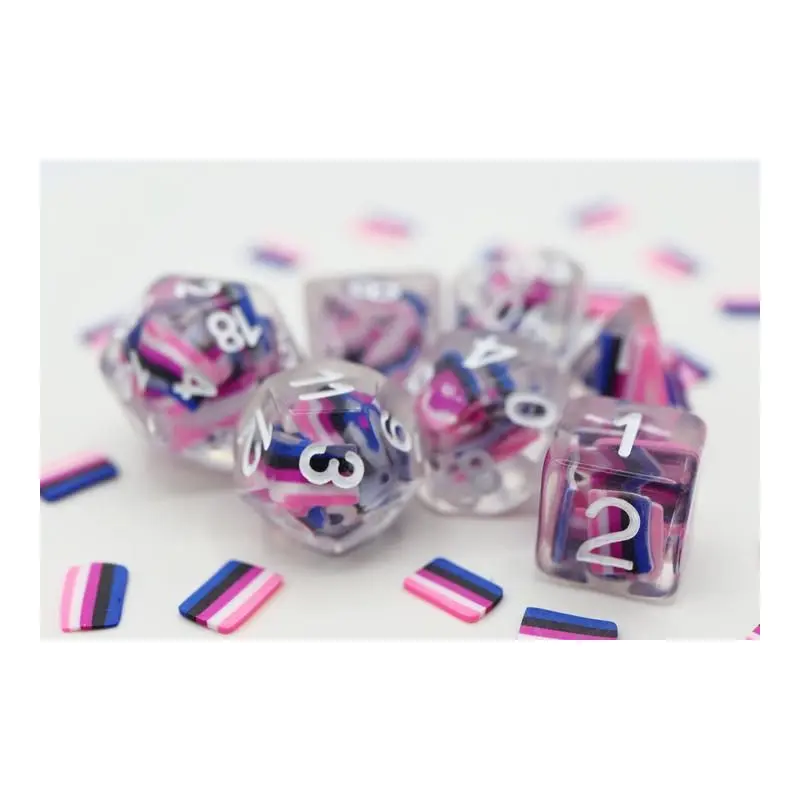 7ct Pride Genderfluid Dice