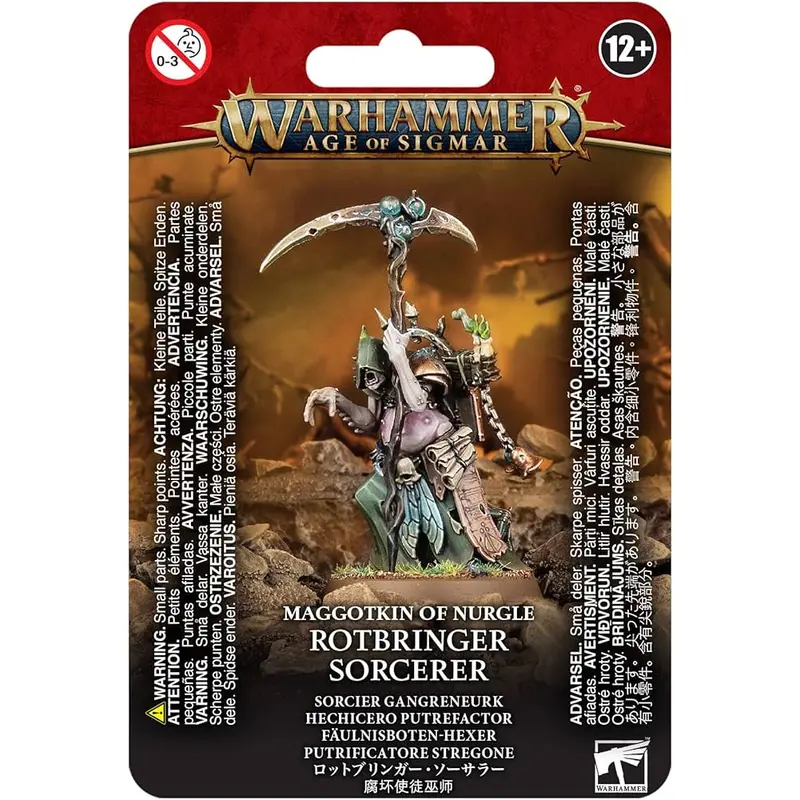Age of Sigmar Maggotkin of Nurgle: Rotbringer Sorcerer