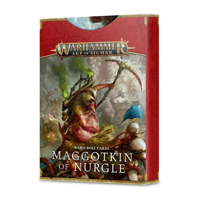 Age of Sigmar Warscroll Cards Maggotkin of Nurgle