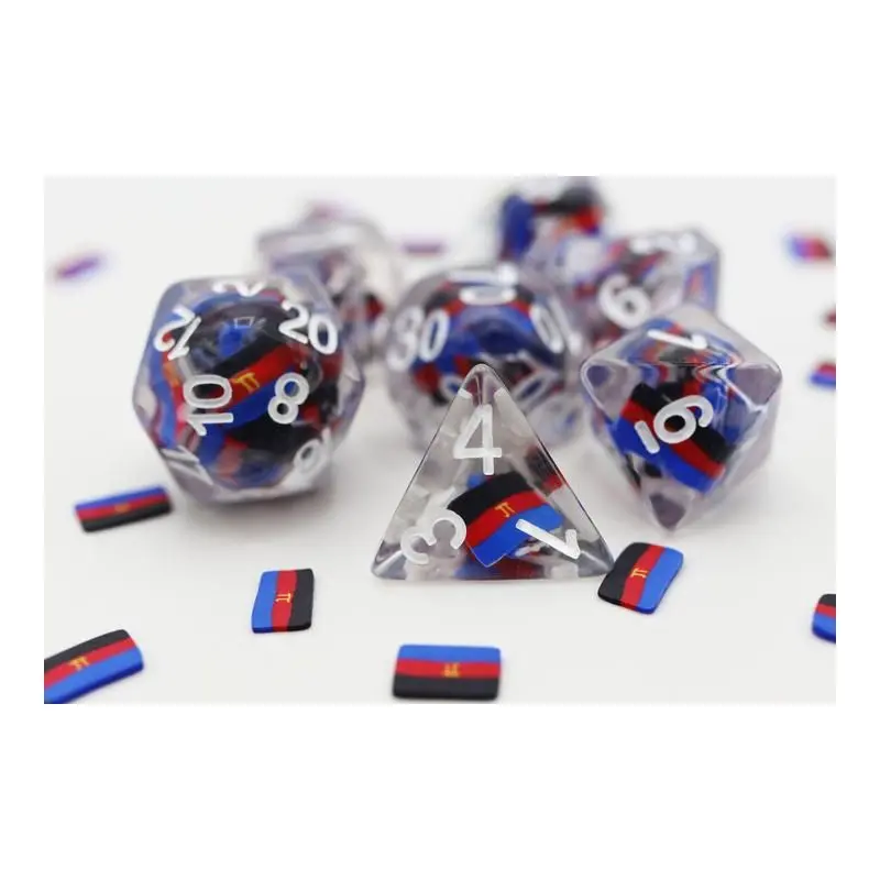 7ct Pride Polyamory Dice
