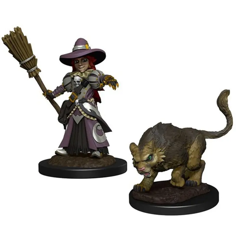 WizKids Wardlings: Girl Witch & Witch's Cat