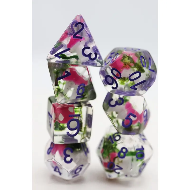 Foam Brain Games 7ct Fantasy Forest Mushroom Dice Set