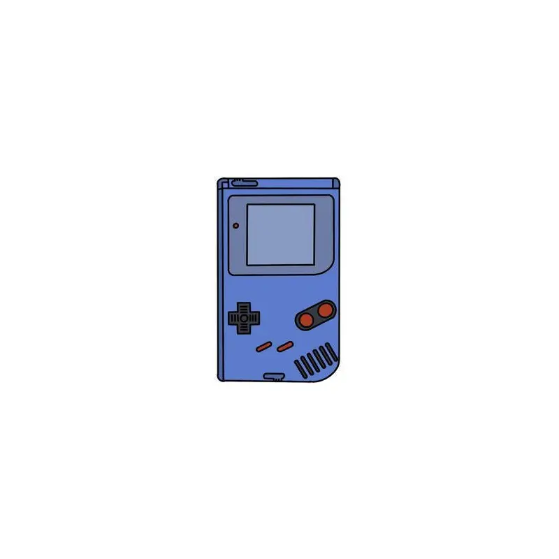 Blue Gameboi Sticker