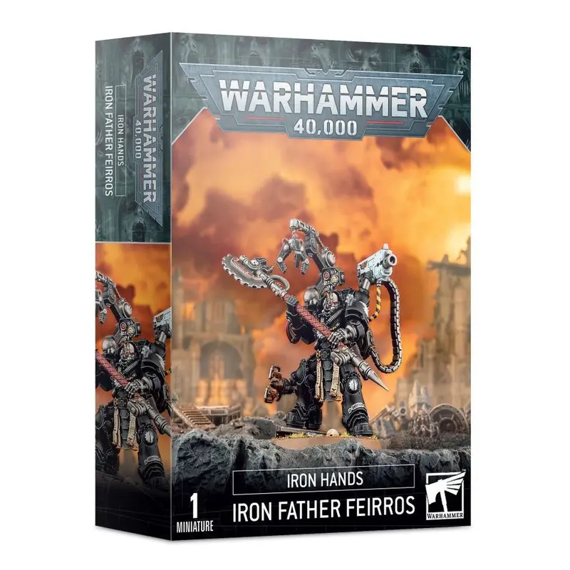 Warhammer 40K Iron Hands: Iron Father Feirros