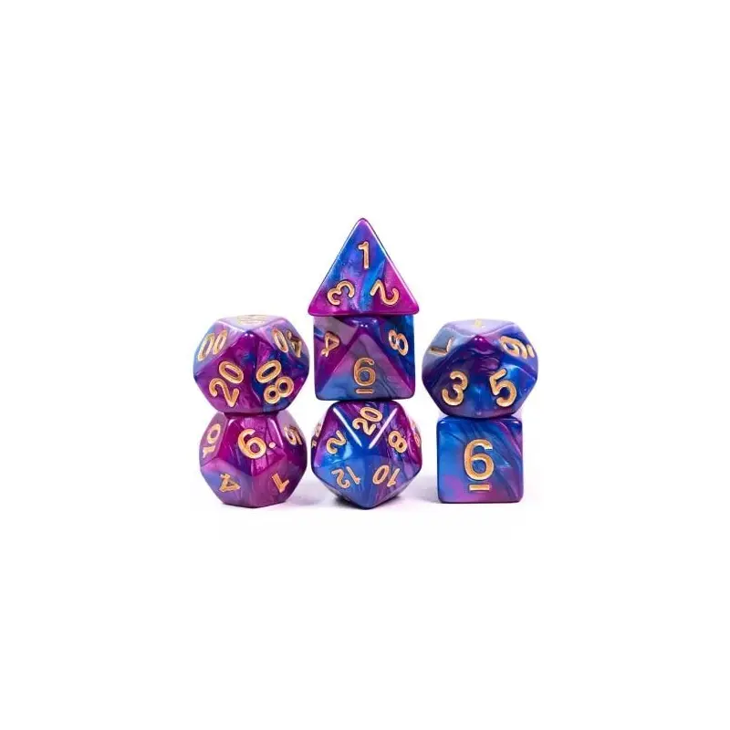 Foam Brain 7ct Polyhedral Dice Set Between Dimensions