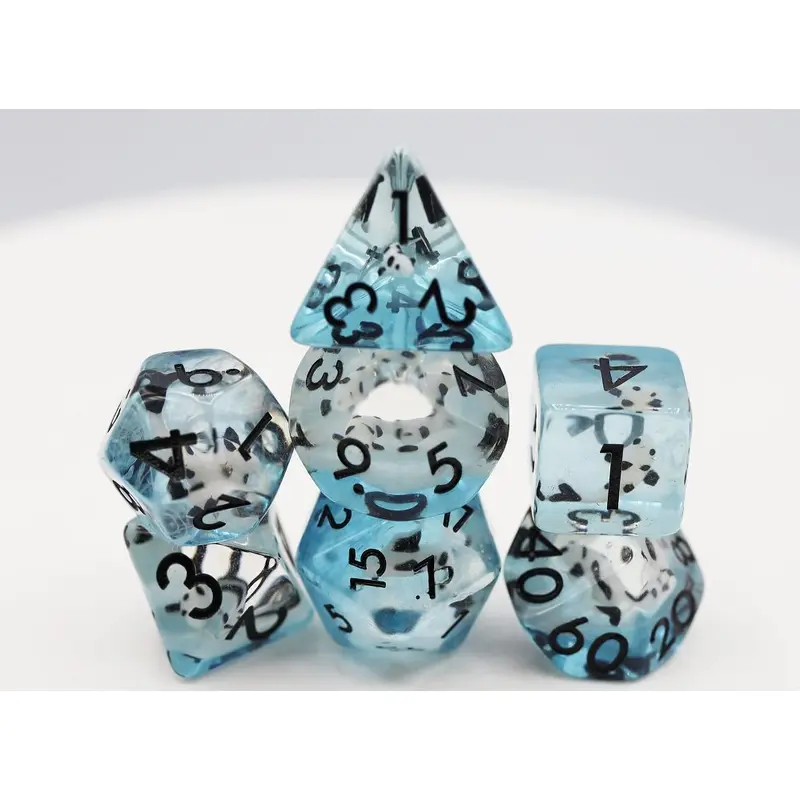 Foam Brain 7ct Polyhedral Dice Set Lucky Koi Fish