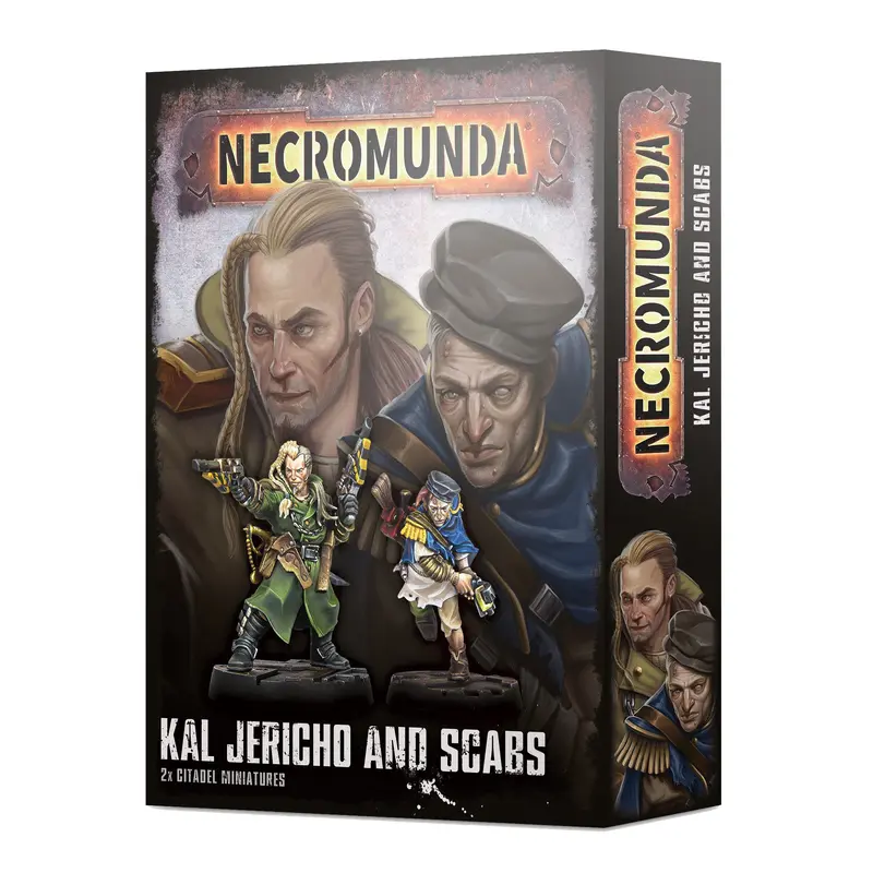 Warhammer 40K Necromunda Kal Jericho and Scabs
