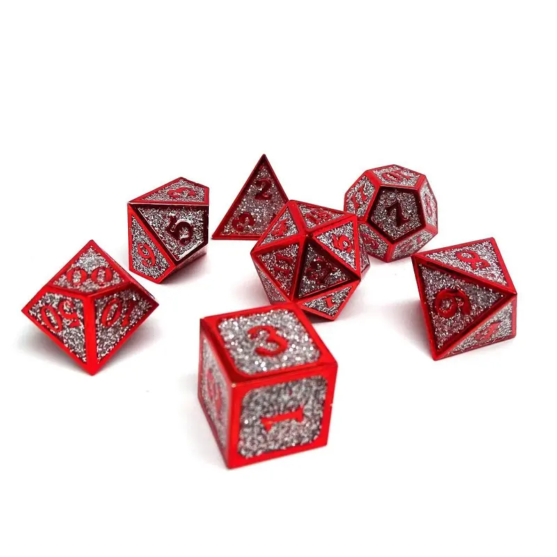 7ct Heroic Metal Silver/Red