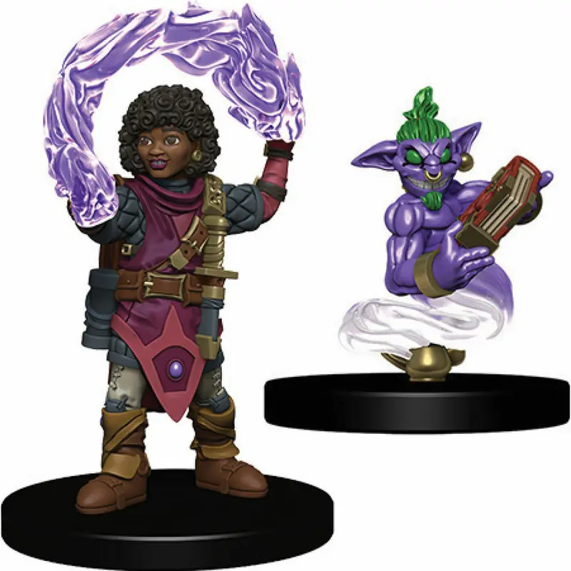 WizKids Wardlings: Girl Wizard & Genie