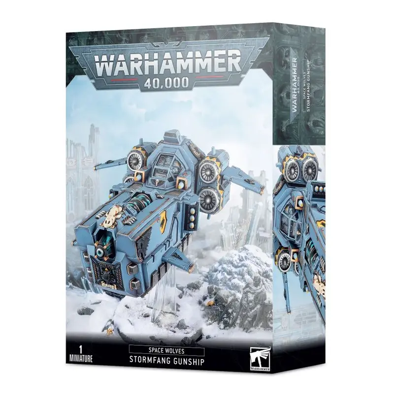 Warhammer 40K Space Wolves: Stormfang Gunship