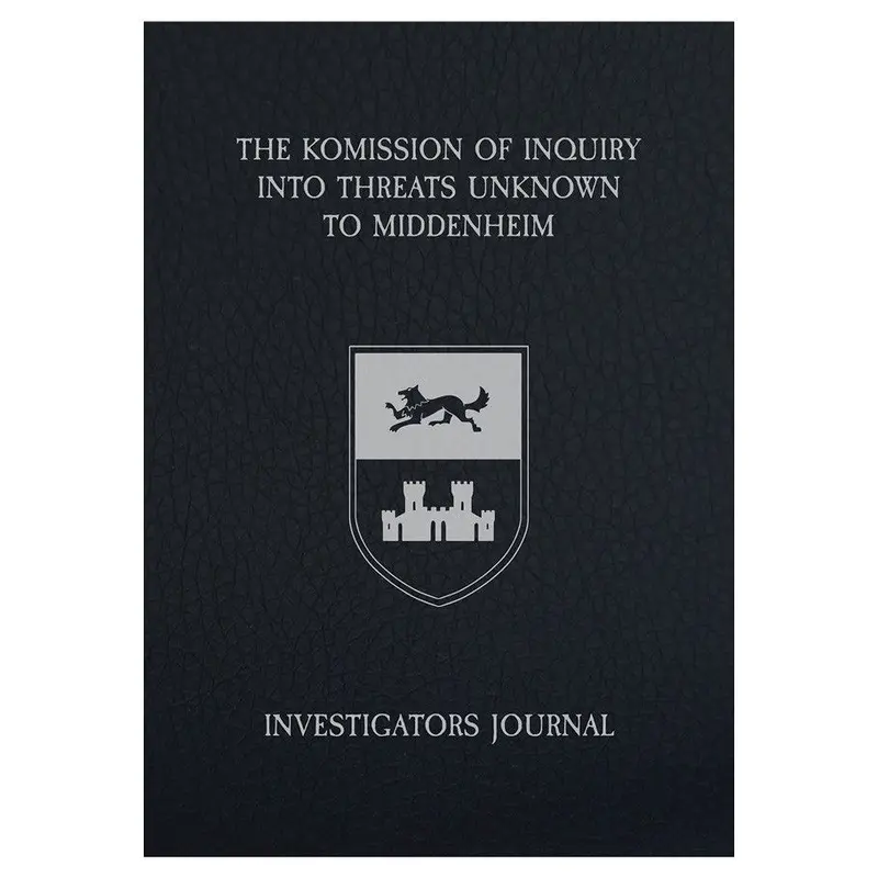 Warhammer Fantasy RPG 4e Horned Rat Player Journal