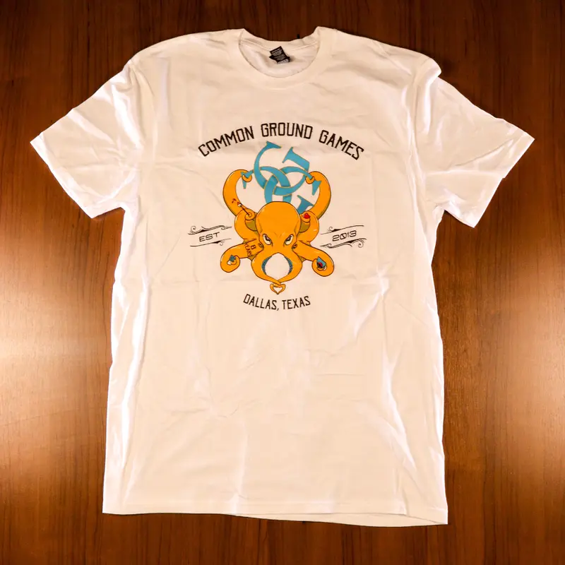 CGG Tshirt M 8 Year Octopus