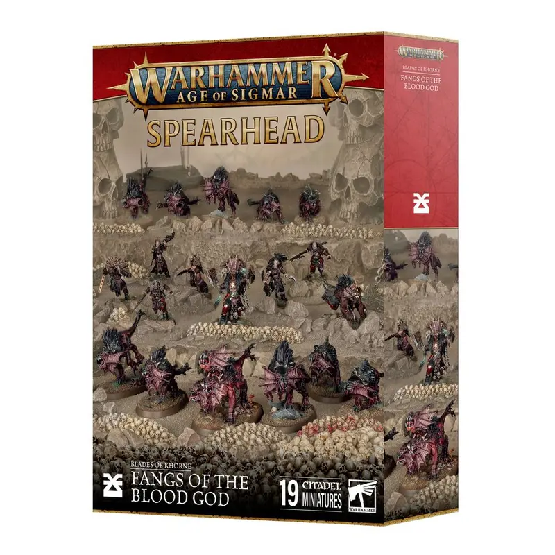 Warhammer Age of Sigmar: Spearhead: Blades of Khorne Fangs of the Blood God