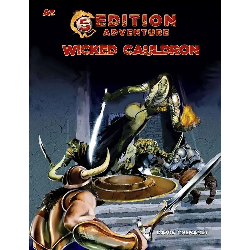 5th Edition Adventure A3 Wicked Cauldron (D&D 5e Compatible)