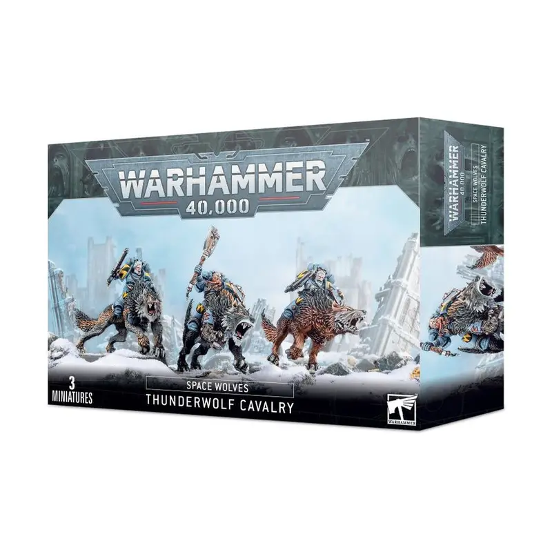 Warhammer 40K Space Wolves: Thunderwolf Cavalry