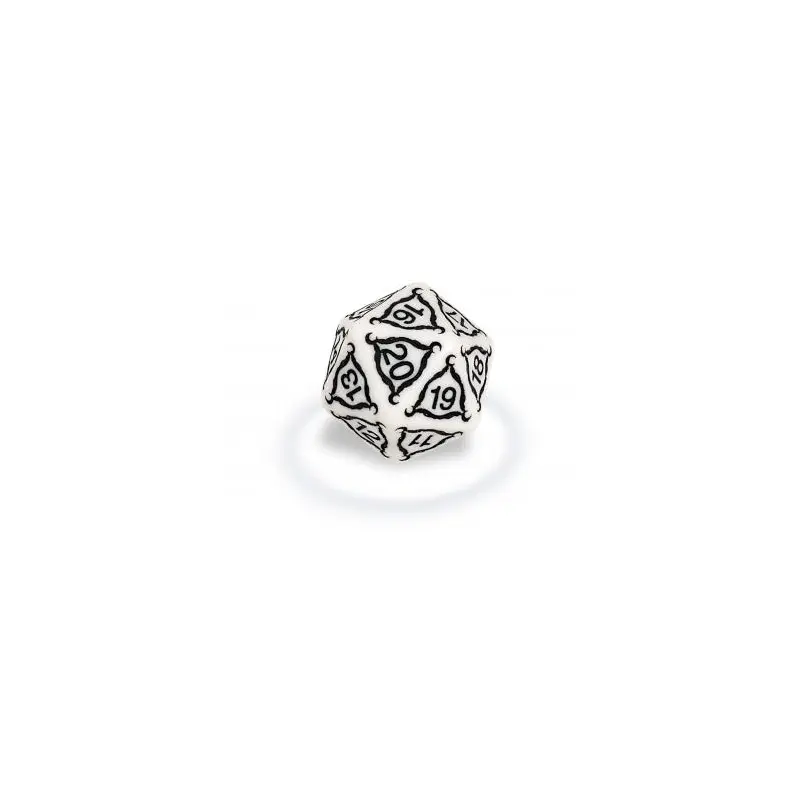 Titan 20-Sided Jumbo Dice - 40mm, Ivory
