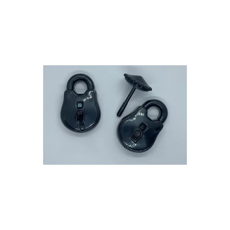 PolyHero Rogue Cold Iron Lock & Pick D20