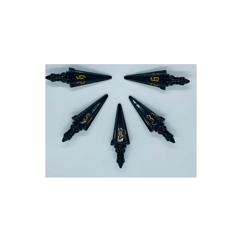 PolyHero Rogue Nightshade: Level Up Pack 5D6 Short Swords