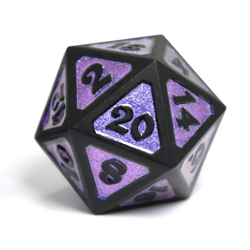 Die Hard Dice Metal Dreamscape Nightshade Dire D20