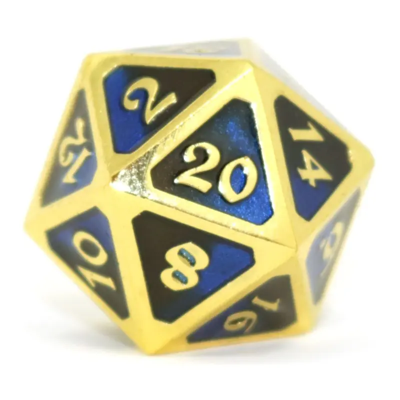 Die Hard Dice Metal Dark Arts Undertow Single D20