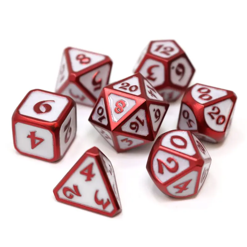 Die Hard Dice Metal Mythica Celestial Archon 7ct Polyhedral Set