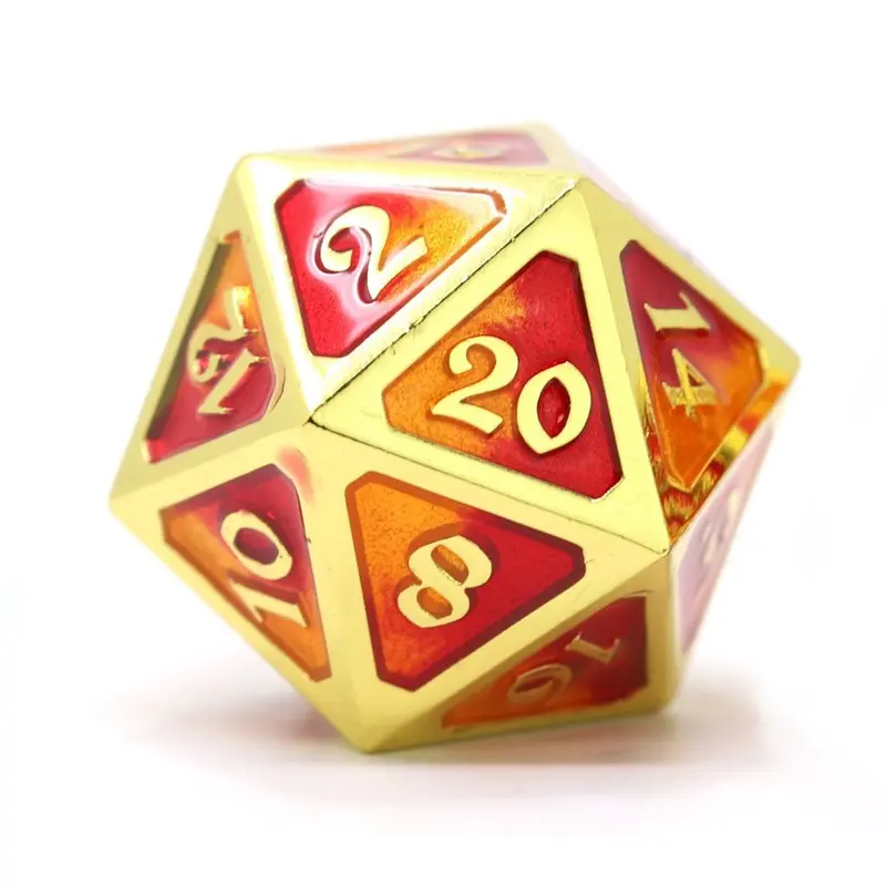 Die Hard Dice Metal Spellbinder Phoenix Dire D20