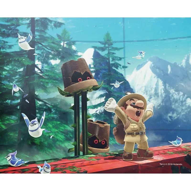 Super Mario Wooded Kingdom 200pc Puzzle