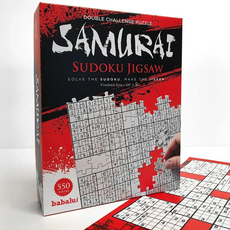 Samurai Sudoku Jigsaw Puzzle