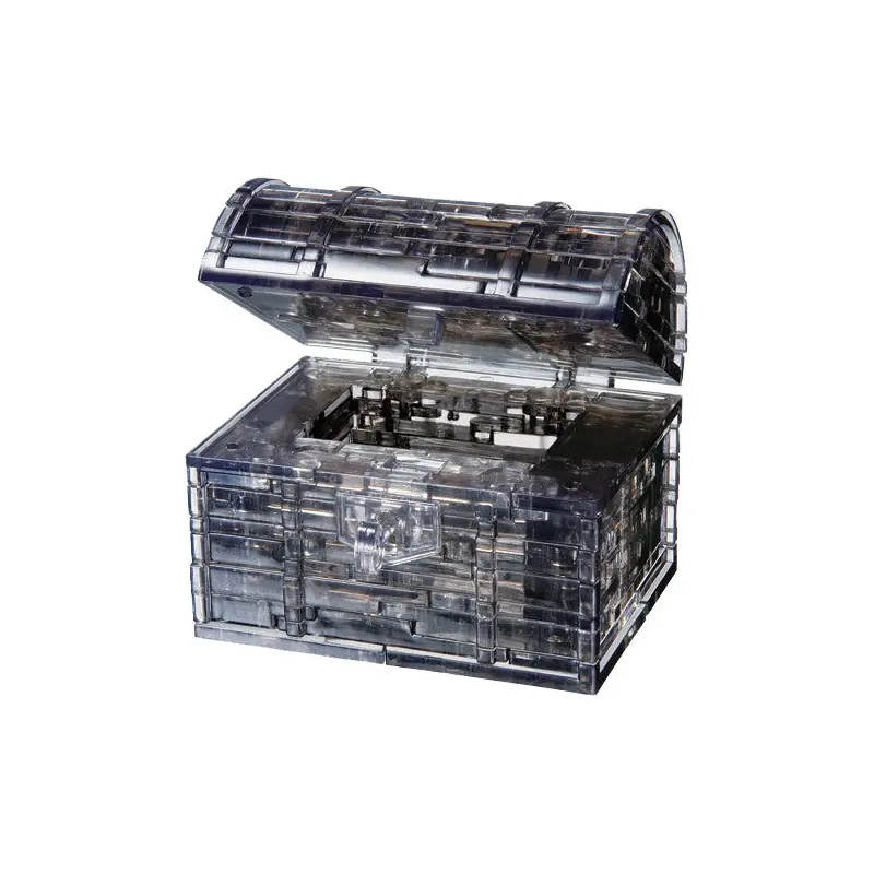 3D Crystal Puzzles: Treasure Chest Black