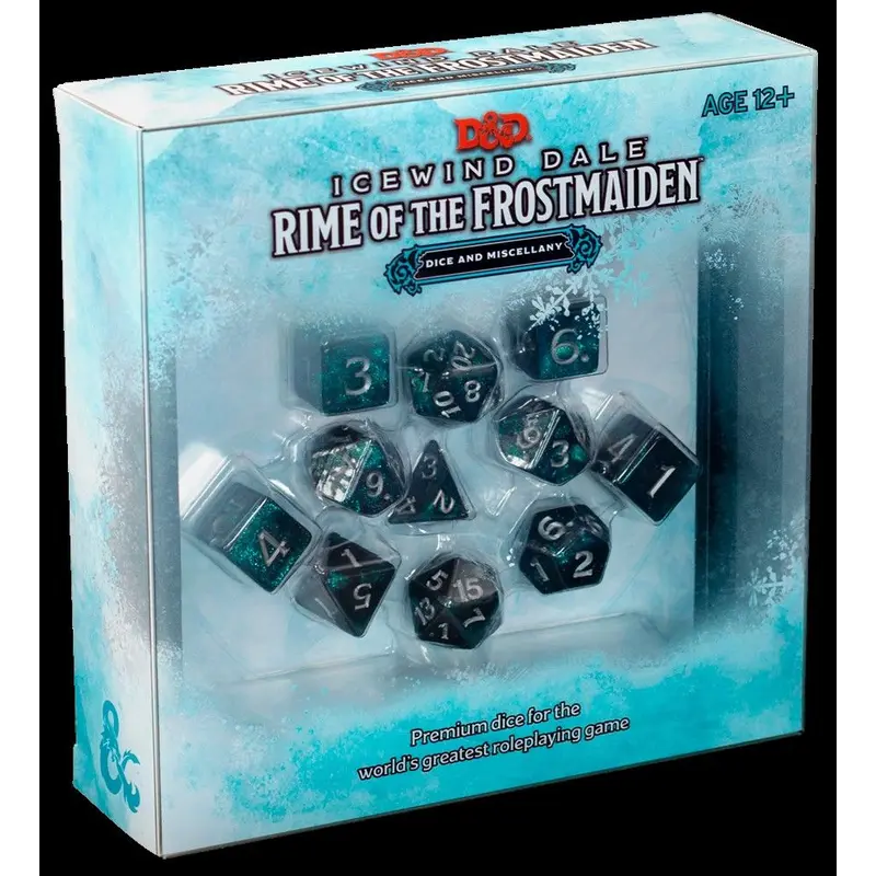 D&D 5e: Icewind Dale: Rime of the Frostmaiden Dice and Miscellany