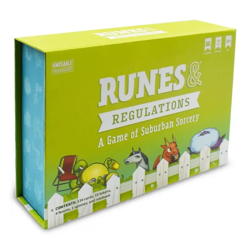 Runes & Regulations: A Game of Suburban Sorcery