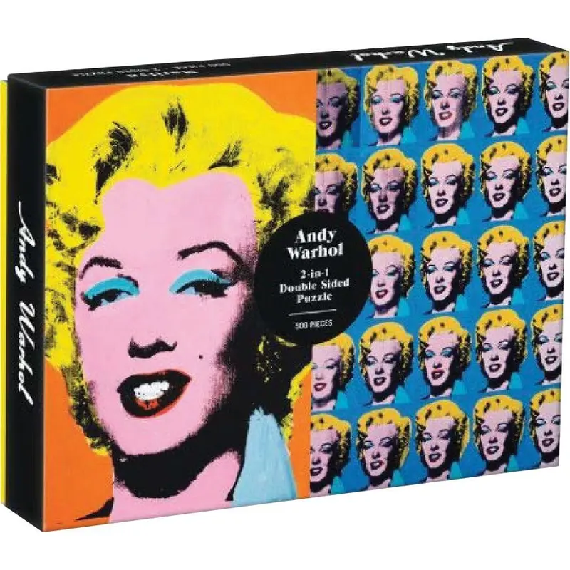 Andy Warhol Marilyn Double Sided Puzzle 500p