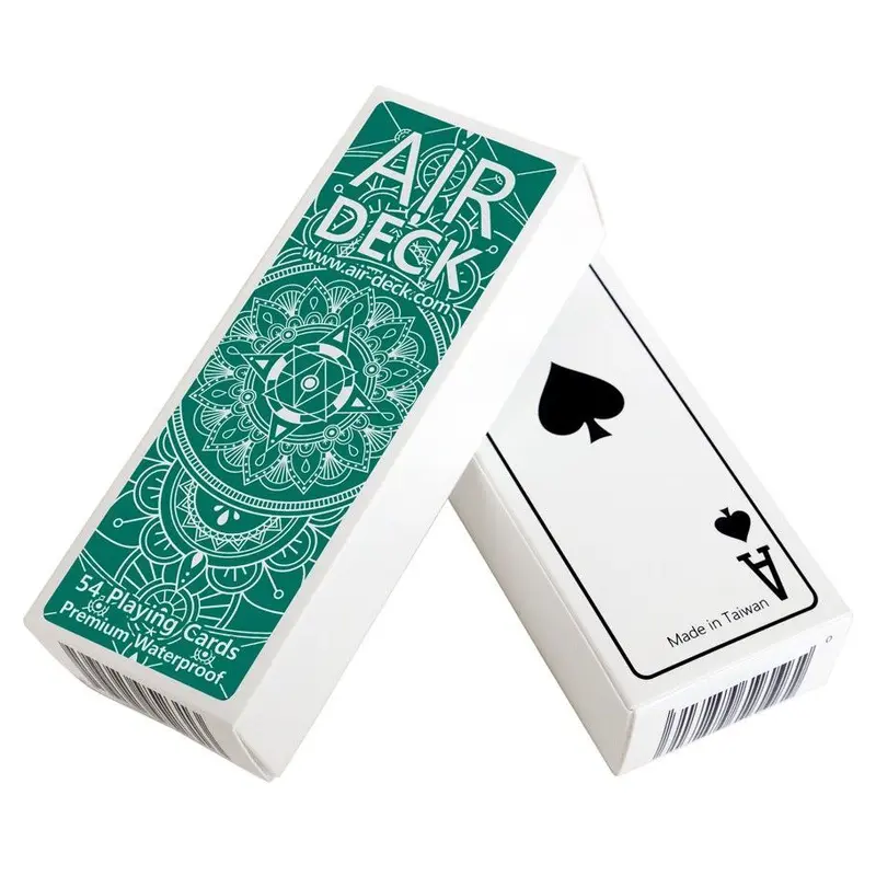 Air Deck Travel Playing Cards - Aqua Mandala