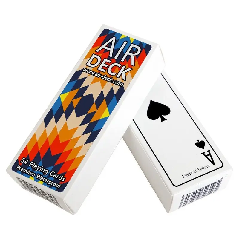 Air Deck Travel Playing Cards - Electric