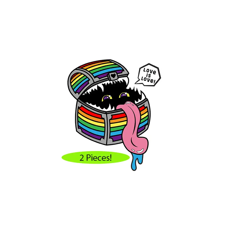 Pride Mimic Pin: Rainbow