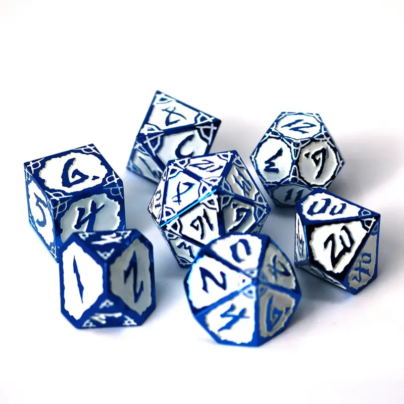 Die Hard Dice 7pc RPG Set - Skyforge Hexbreaker