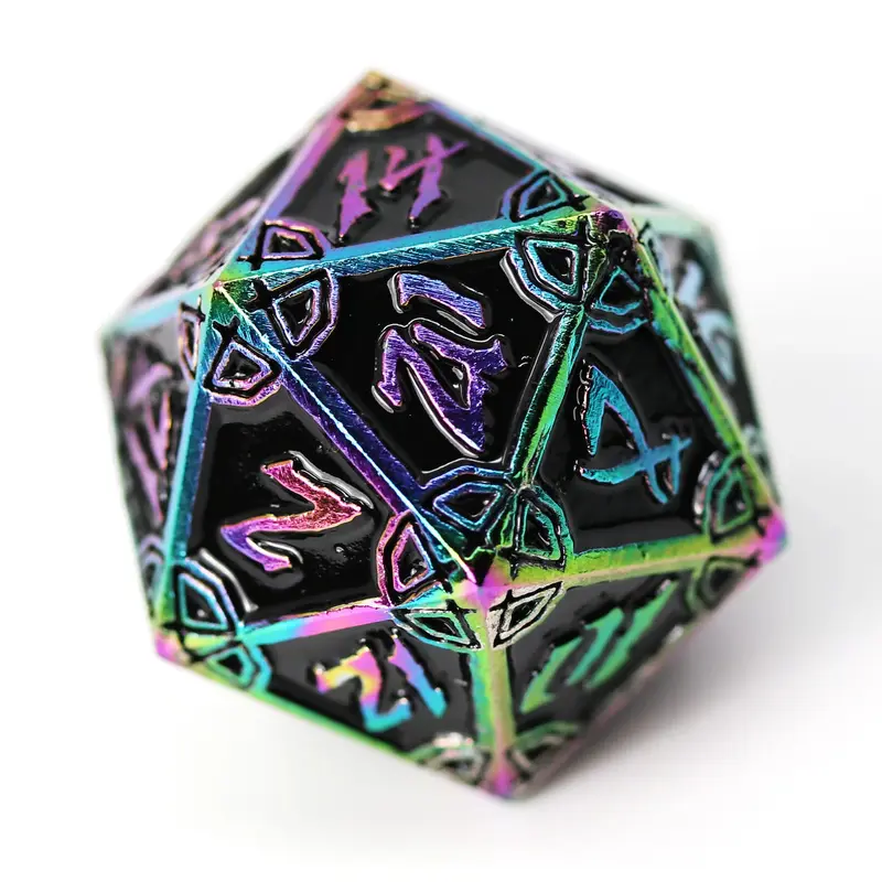 Die Hard Dice Dire d20 - Dark Nexus Hexbreaker