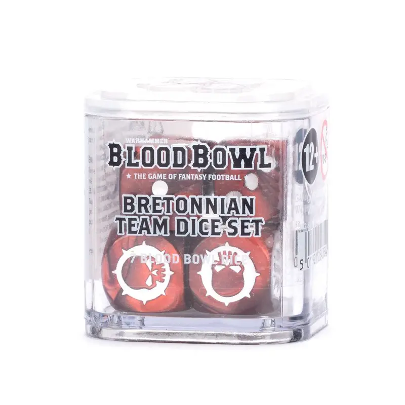 Blood Bowl: Bretonnian Team Dice Set