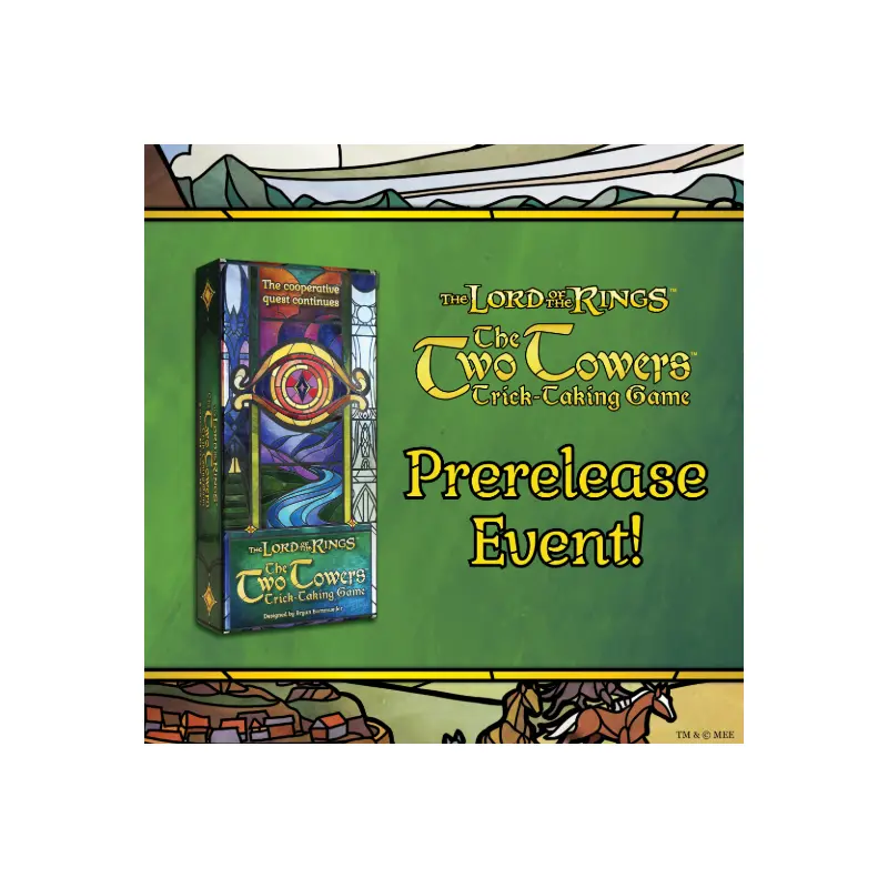 Lord of the Rings: The Two Towers Trick Taking Game PreRelease